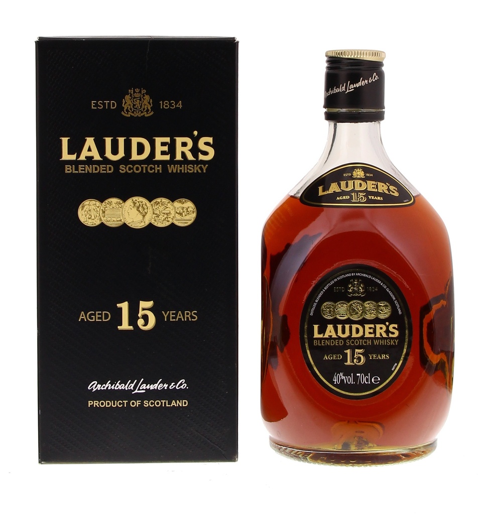 Lauder's 15 Years 70cl 40° (R) GBX x6