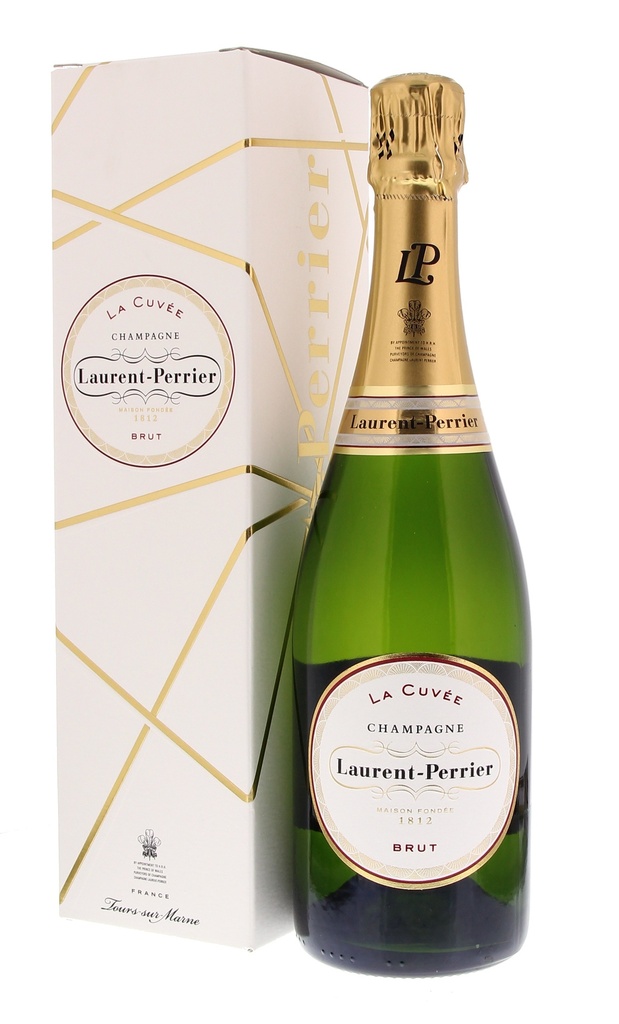 Laurent Perrier Cuvée + Etui 75cl 12°  (R) GBX x6