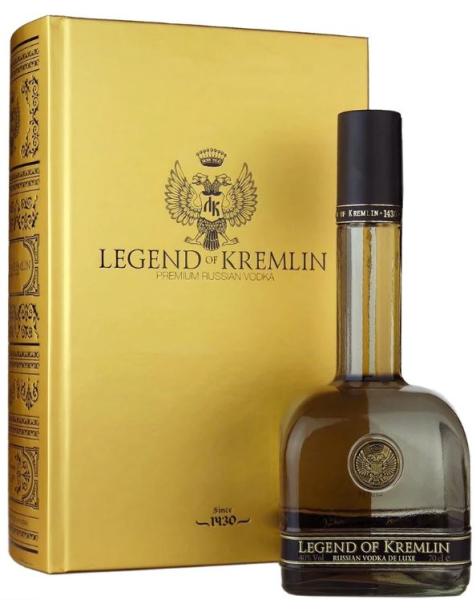 Legend of Kremlin Gold Book 70cl 40° (NR) GBX x6