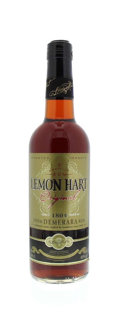 Lemon Hart Original Rum 70cl 40° (R) x6