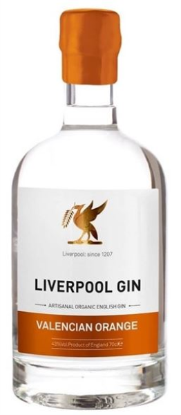 Liverpool Gin Valencia Orange 70cl 46° + UKDS (R) x6
