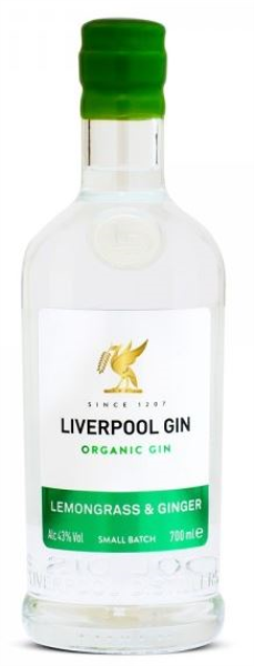 Liverpool Gin Lemongrass & Ginger 70cl 43° + UKDS (R) x6