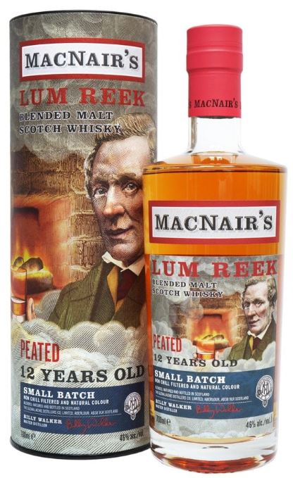 MacNair's Lum Reek 12 YO Peated 70cl 46° (R) GBX x6