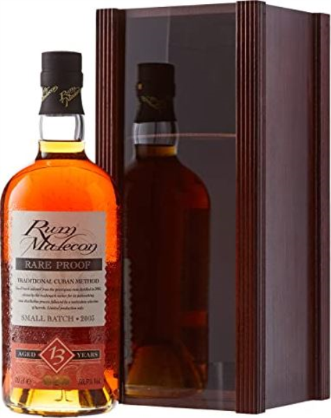 Malecon Rare Proof 13 YO Rum 70cl 50,5° (R) GBX x6