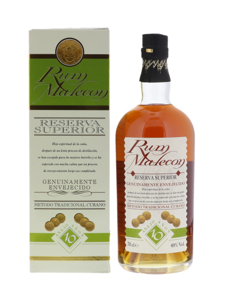 Malecon Reserva Superior Anejo 10 YO 70cl 40° (R) GBX x6