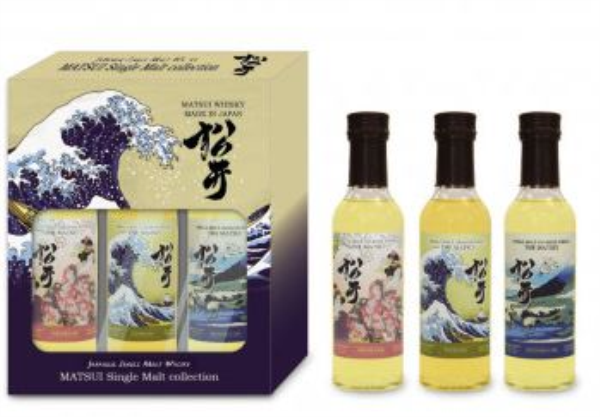The Matsui Single Malt 3x20cl 48° (R) GBX x6
