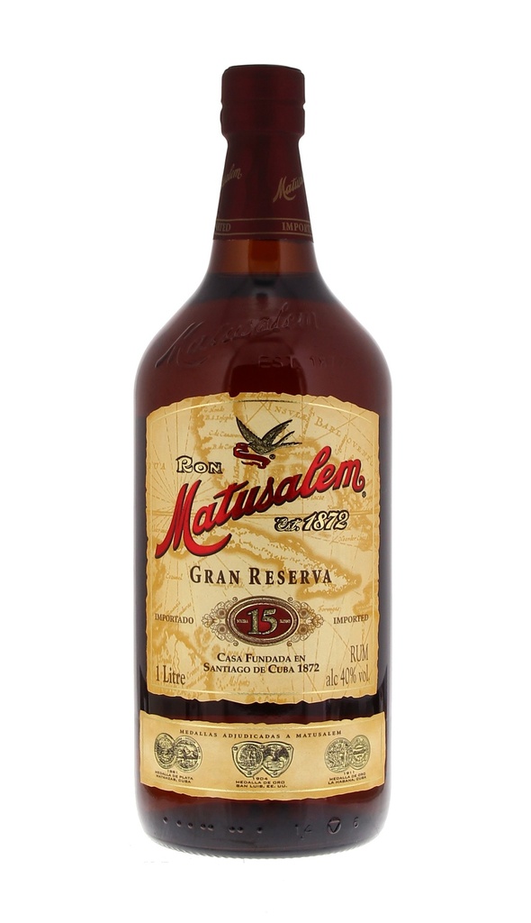 Matusalem Gran Reserva Solera 15 YO 100cl 40° (R) GBX x6