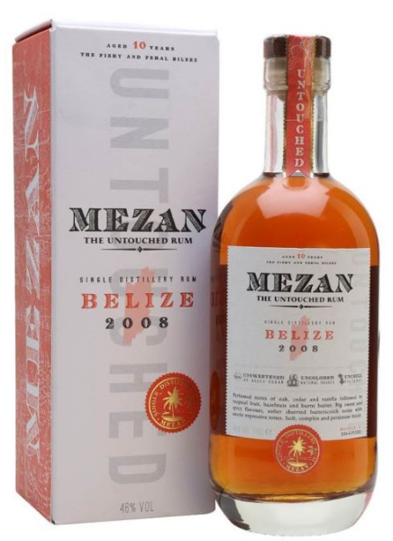 Mezan Belize 2008 70cl 46° (R) GBX x6