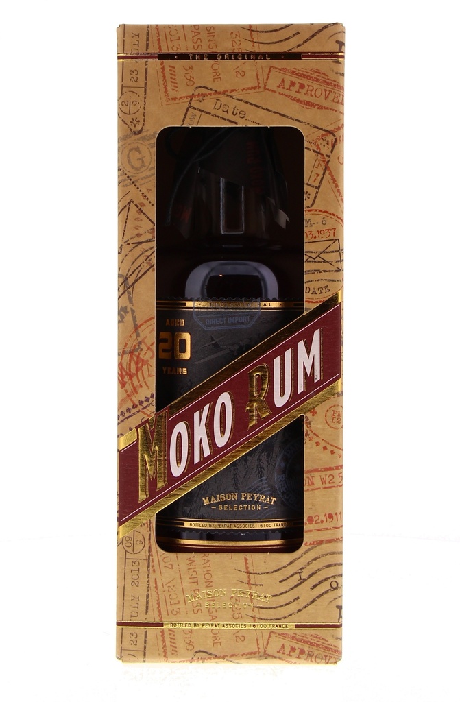Moko Rum 20 YO 70cl 42° (R) GBX x6