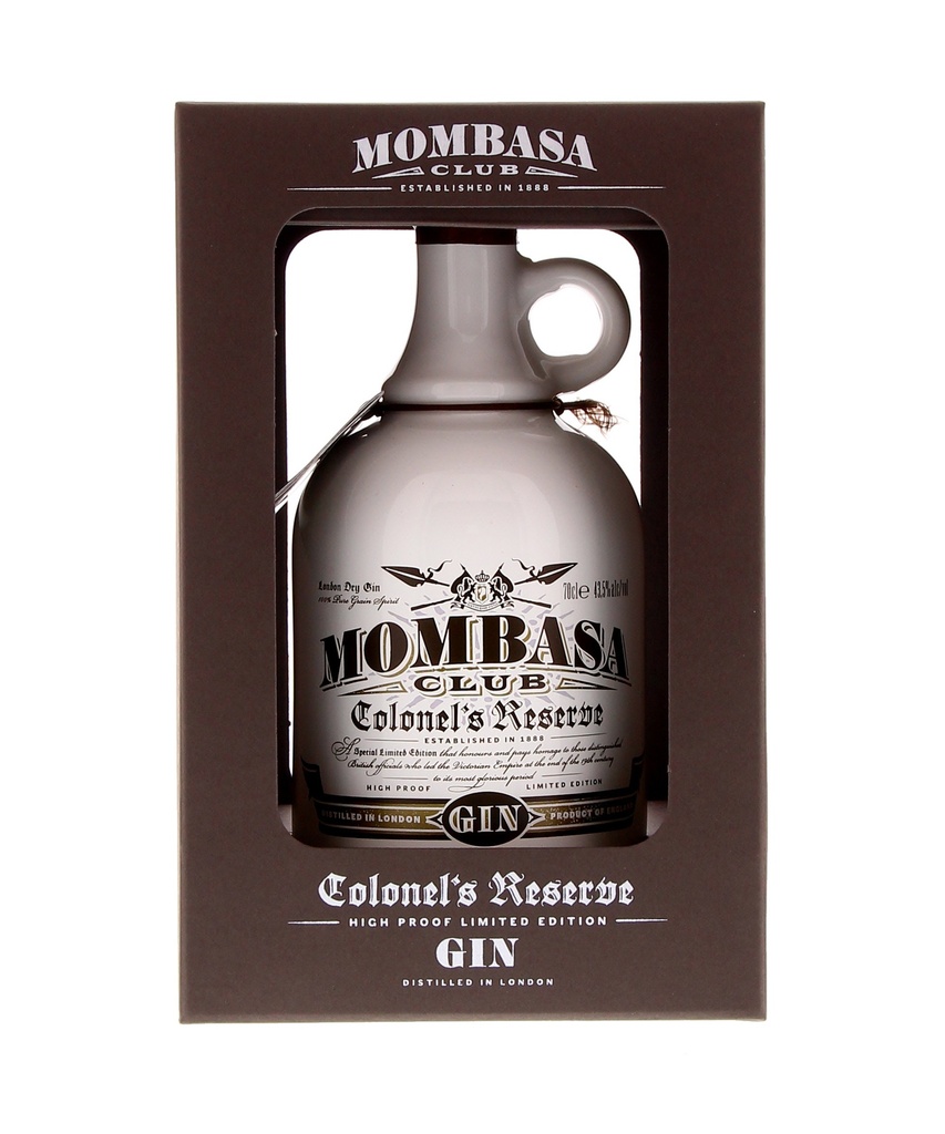 Mombasa Colonel's Reserve 70cl 43,5° (R) GBX x6