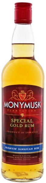 Monymusk Plantation Special Gold Rum 70cl 40° (R) x6