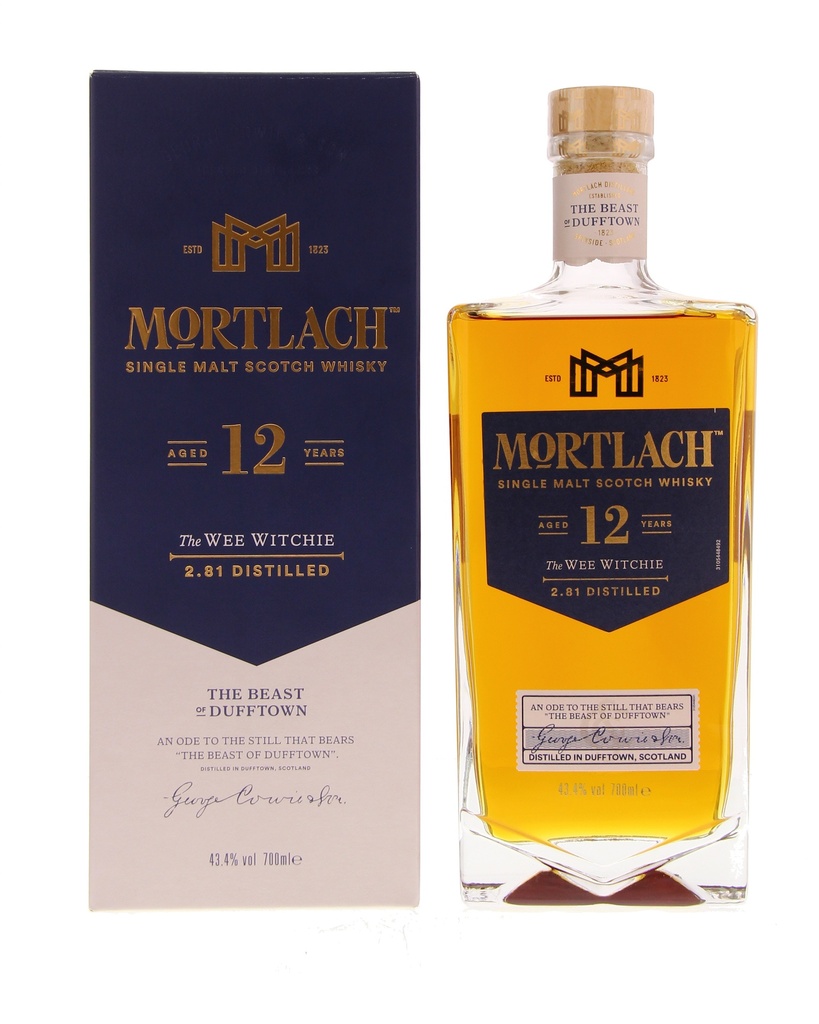 Mortlach 12 YO 70cl 43,4° (R) GBX x6