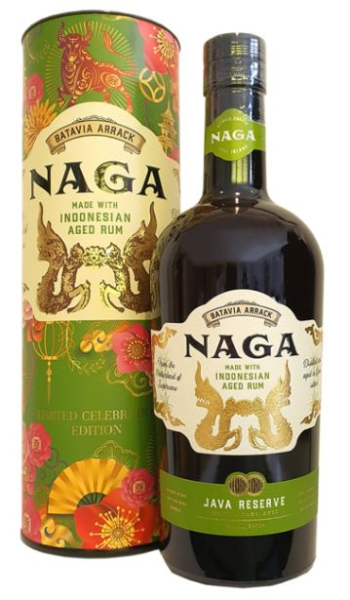 Naga Rum Java Reserve Celebration 70cl 40° (R) GBX x6