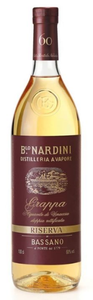 Nardini Grappa Riserva 60 100cl 60° (NR) x6