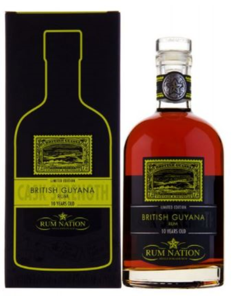 Nation British Guyana 10 YO Limited Edition 70cl 56,4° (R) GBX x6