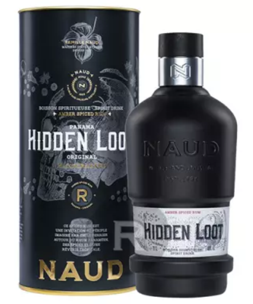 Naud Hidden Loot Spiced Rum 70cl 40° (R) GBX x6
