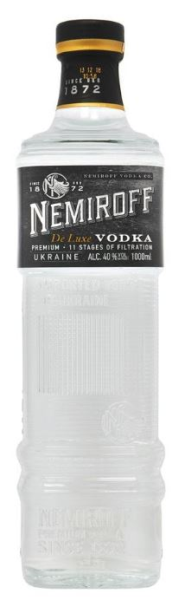 Nemiroff de Luxe 100cl 40° (R) x12