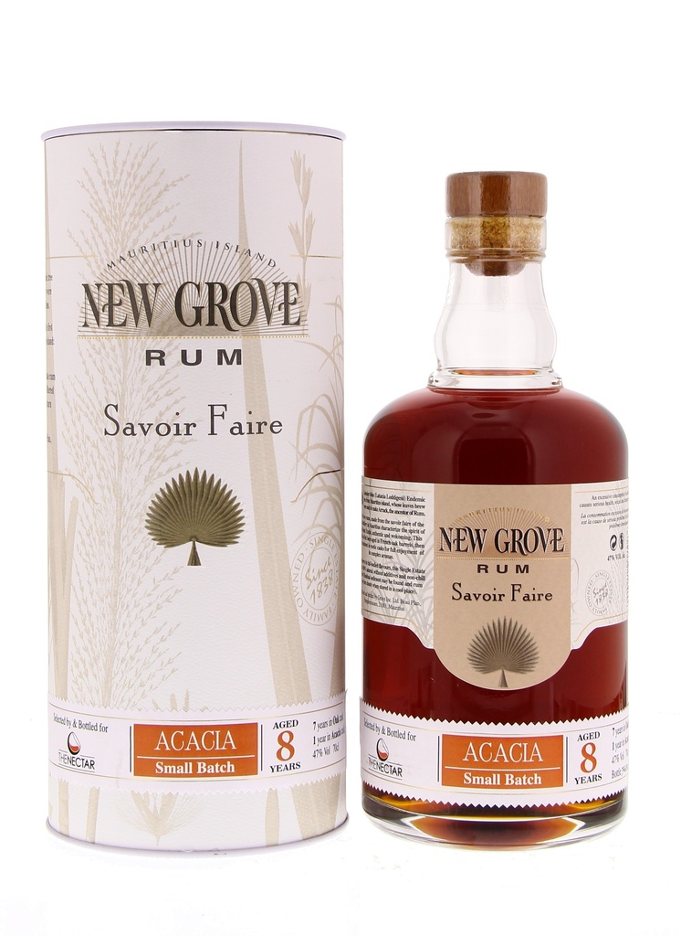 New Grove Small Batch Acacia 8 YO 70cl 47° (R) GBX x6