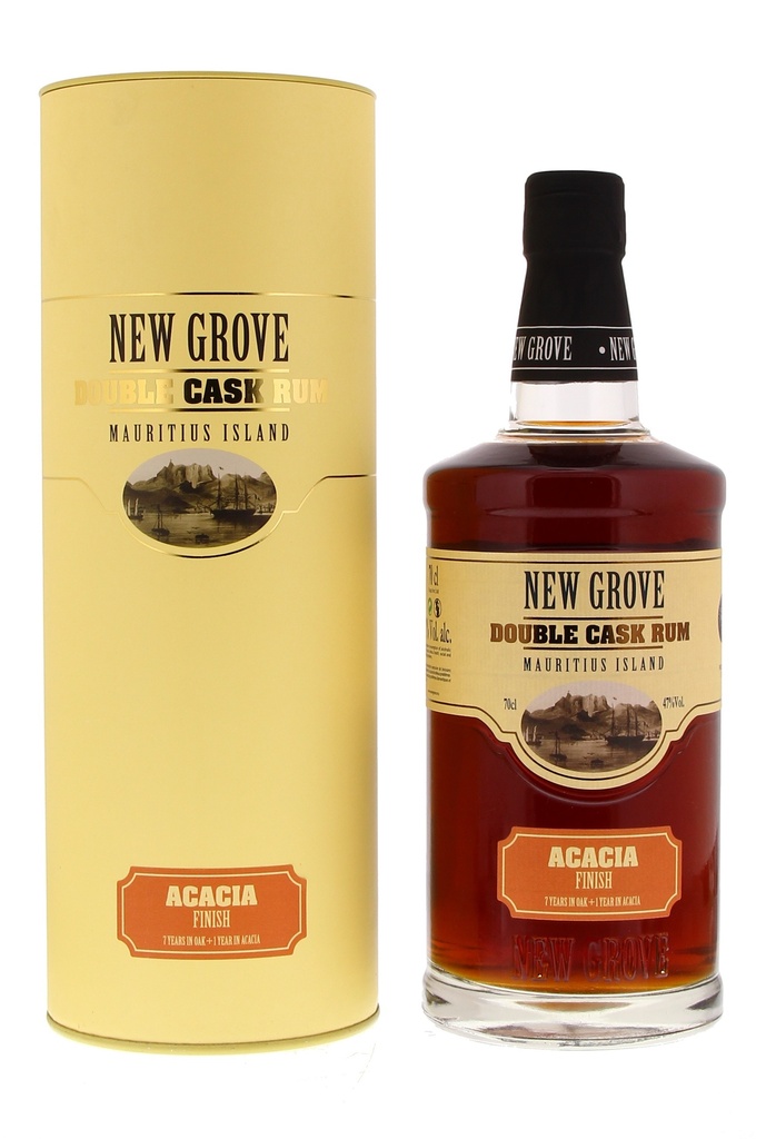New Grove Double Cask Acacia 70cl 47° (R) GBX x6