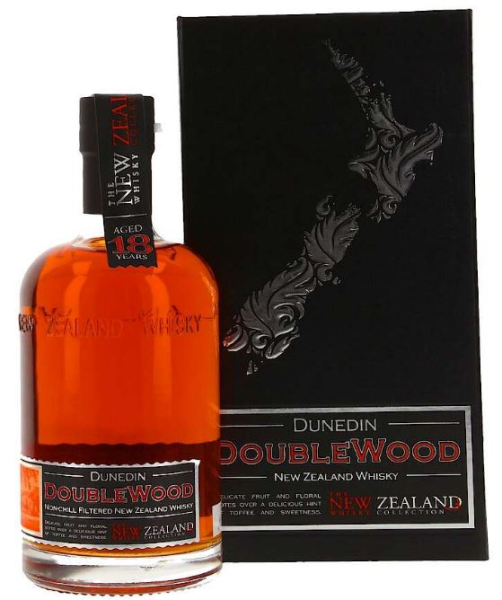 New Zealand Whisky 18 YO Dunedin Double Wood 50cl 40° (R) GBX x6