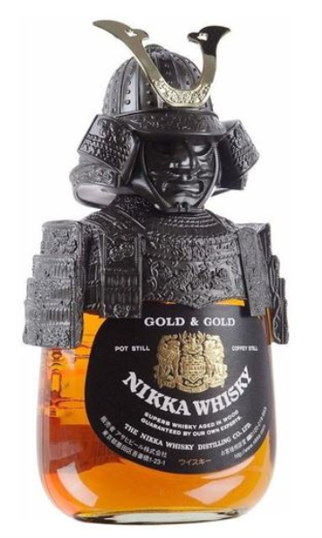 Nikka Gold & Kabuto 75cl 43° (R) GBX x6