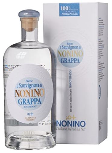 Nonino Grappa Sauvignon Blanc Monovitigno 70cl 41° (R) GBX x6