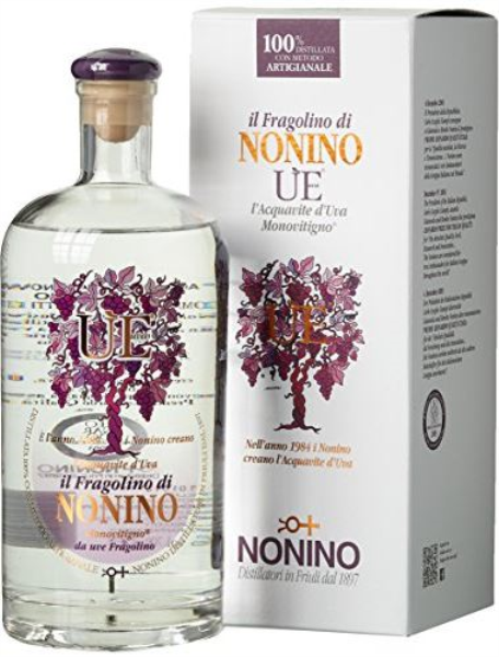 Nonino Grappa ÚE Di Fragolino Monovitigno 70cl 38° (R) GBX x6