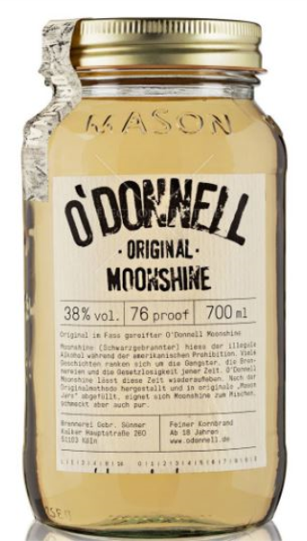 O'Donnell Original Moonshine 70cl 38° (R) x12