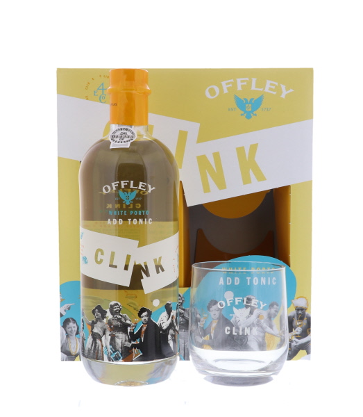 Offley Clink White 75cl 17° + Glass (R) GBX x6