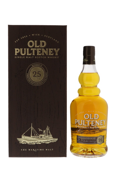 Old Pulteney 25 Years 70cl 46° (R) GBX x3