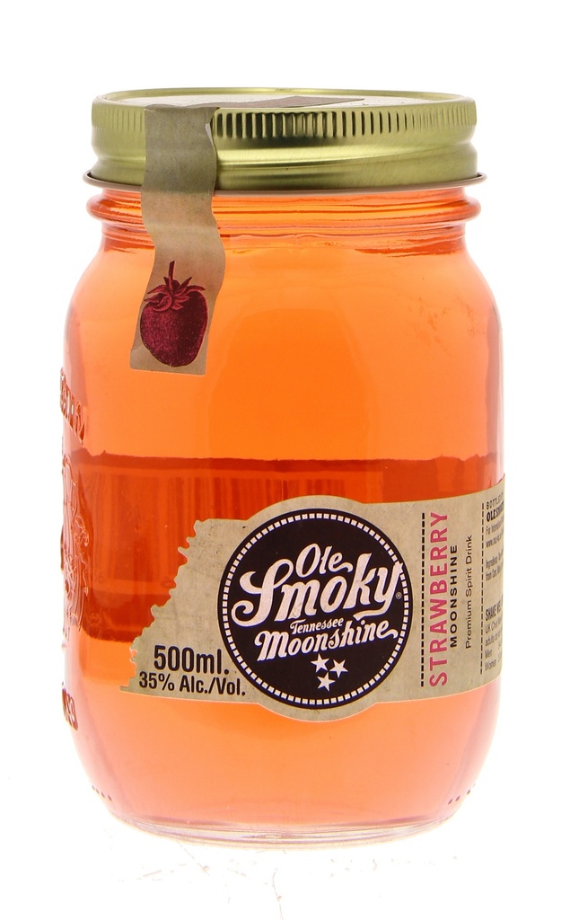Ole Smoky Moonshine Strawberry 50cl 35° (R) x12