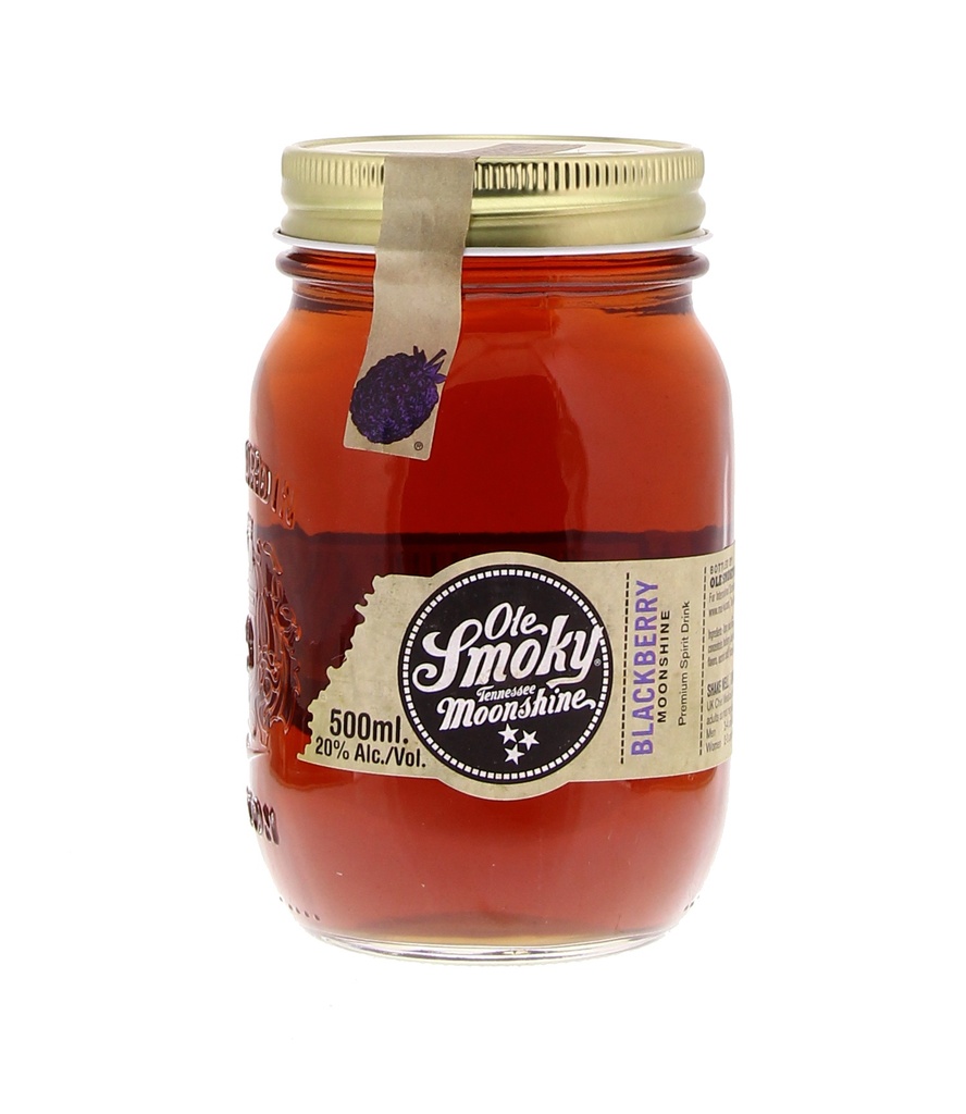 Ole Smoky Moonshine Blackberry 50cl 20° (R) x12