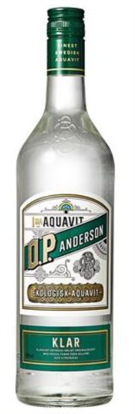 O.P. Anderson Aquavit Klar 100cl 40° (R) x6