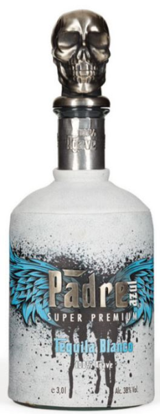 Padre Azul Super Premium Tequila Blanco 100cl 38° (R) x6