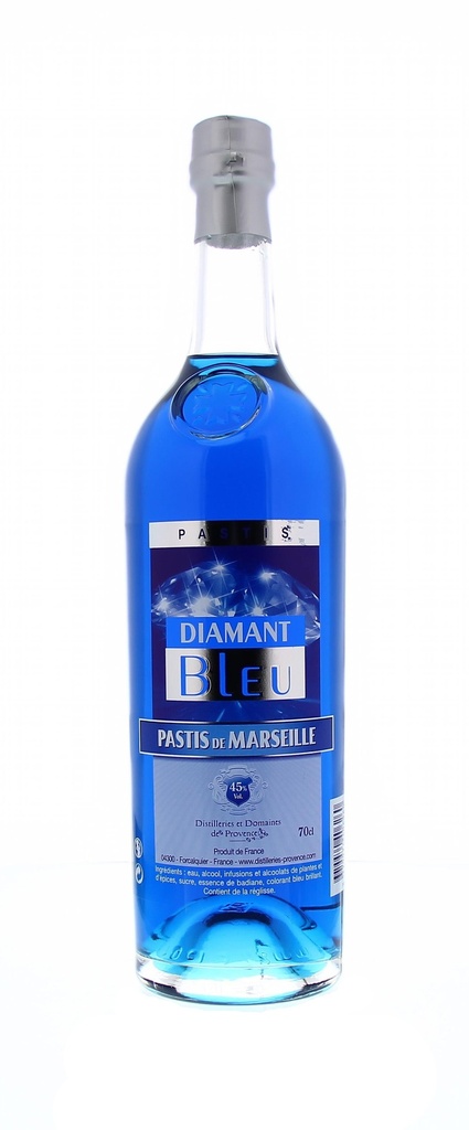 Pastis Diamant Bleu  Alcools fins et spiritueux de qualité supérieure