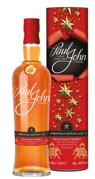 Paul John Indian Single Malt Christmas Edition 70cl 46° (R) GBX x6