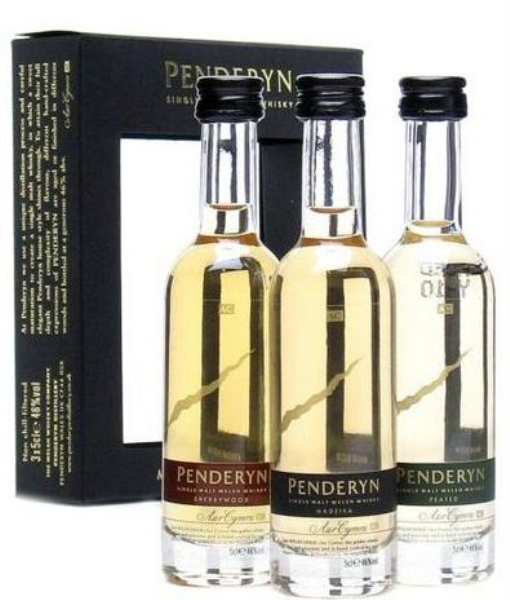 Penderyn Miniset 3x5cl 46° (R) GBX x12