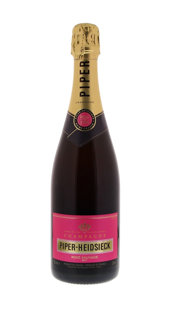 Piper-Heidsieck Rosé Sauvage 75cl 12°  12º (R) x6