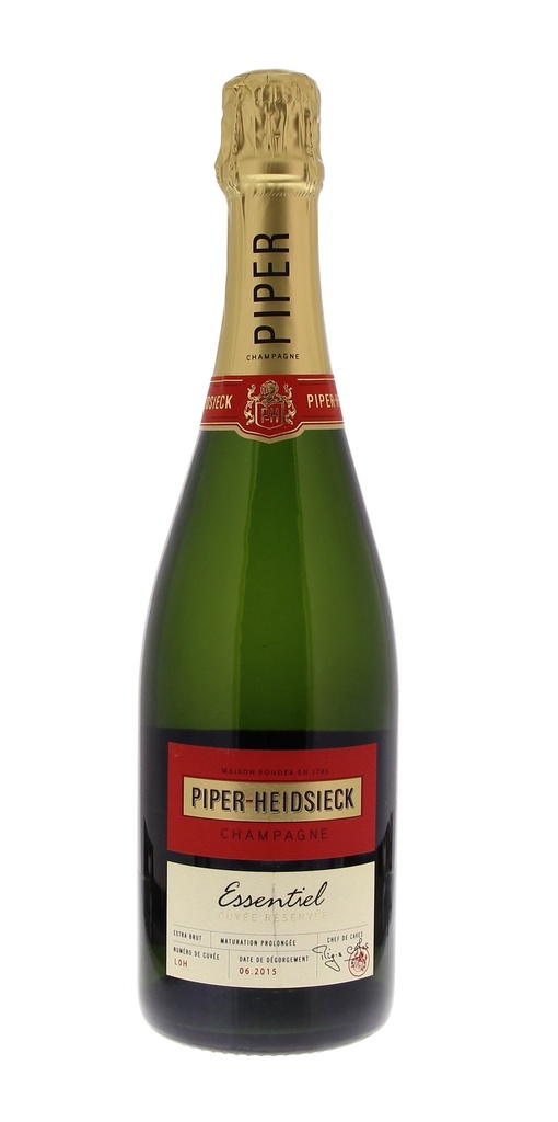 Piper-Heidsieck Essentiel (new bottle) 75cl 12°  12º (R) x6