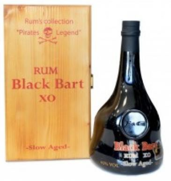 Pirate's Legend Collection Black Bart XO Rum 70cl 45° (R) GBX x6