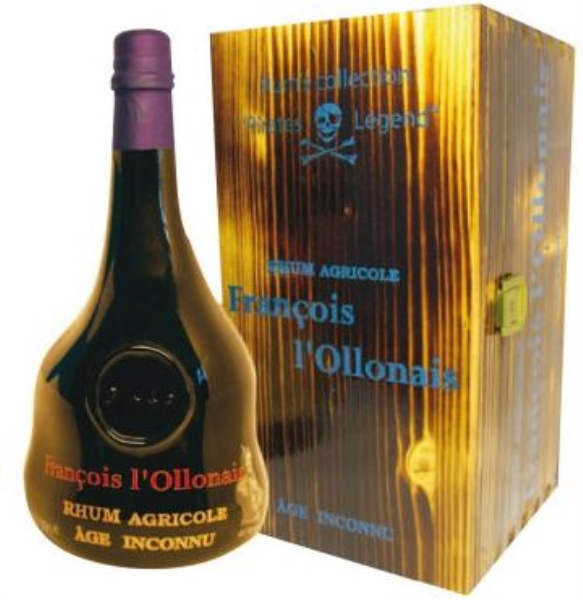 Pirate's Legend Collection Francois L'Ollonais Rhum 70cl 46° (R) GBX x6
