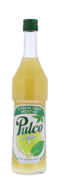 Pulco Lime Menthe 70cl  (R) x12