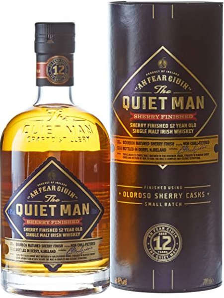 Quiet Man 12 YO Sherry Finish 70cl 46° (R) GBX x6