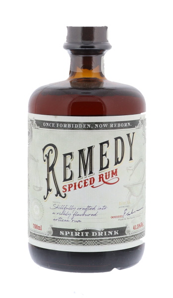 Remedy Spiced Rum 70cl 41,5° (R) x6