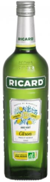 Ricard Lemon Organic 70cl 45° (NR) x6