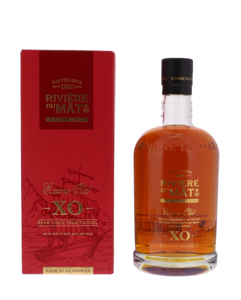 Rivière Du Mat XO 70cl 42° + GBX (R) x6