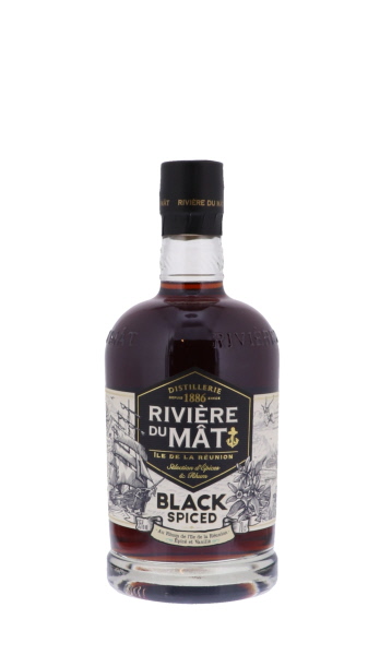 Rivière du Mat Black Spiced 70cl 35° (NR) x6