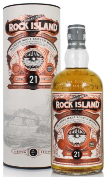 Rock Island 21 YO 70cl 46,8° (R) GBX x3
