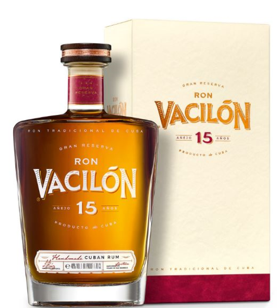 Ron Vacilon Anejo Gran Reserva 15 YO Rum 70cl 40° (R) GBX x3