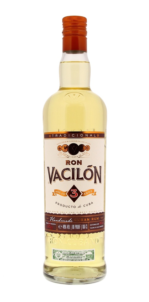 Ron Vacilon Anejo 3 YO 100cl 40° (NR) x6